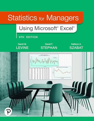 Statistics for Managers Using Microsoft Excel [RENTAL EDITION